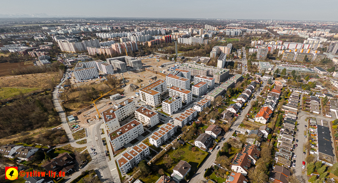 22.03.2023 - Baustele und Wohnanlage Alexisquartier